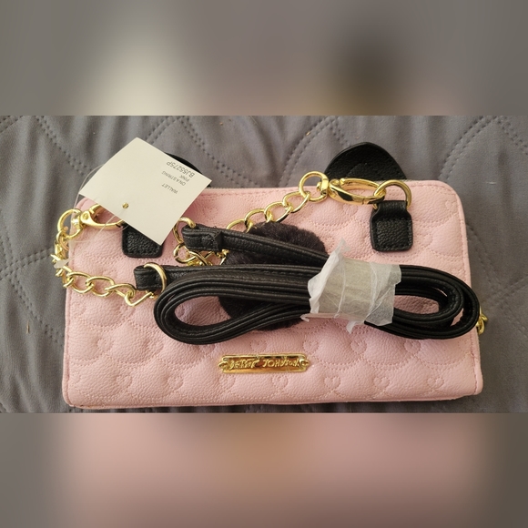 Authentic Betsy Johnson Kitty Cat Crossbody/clutch - Picture 8 of 14